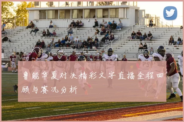 鲁能华夏对决精彩文字直播全程回顾与赛况分析